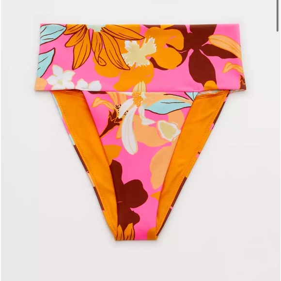 BRAND NEW AERIE SWIMSUITS - Size medium top and large bottoms - Picture 4 of 4